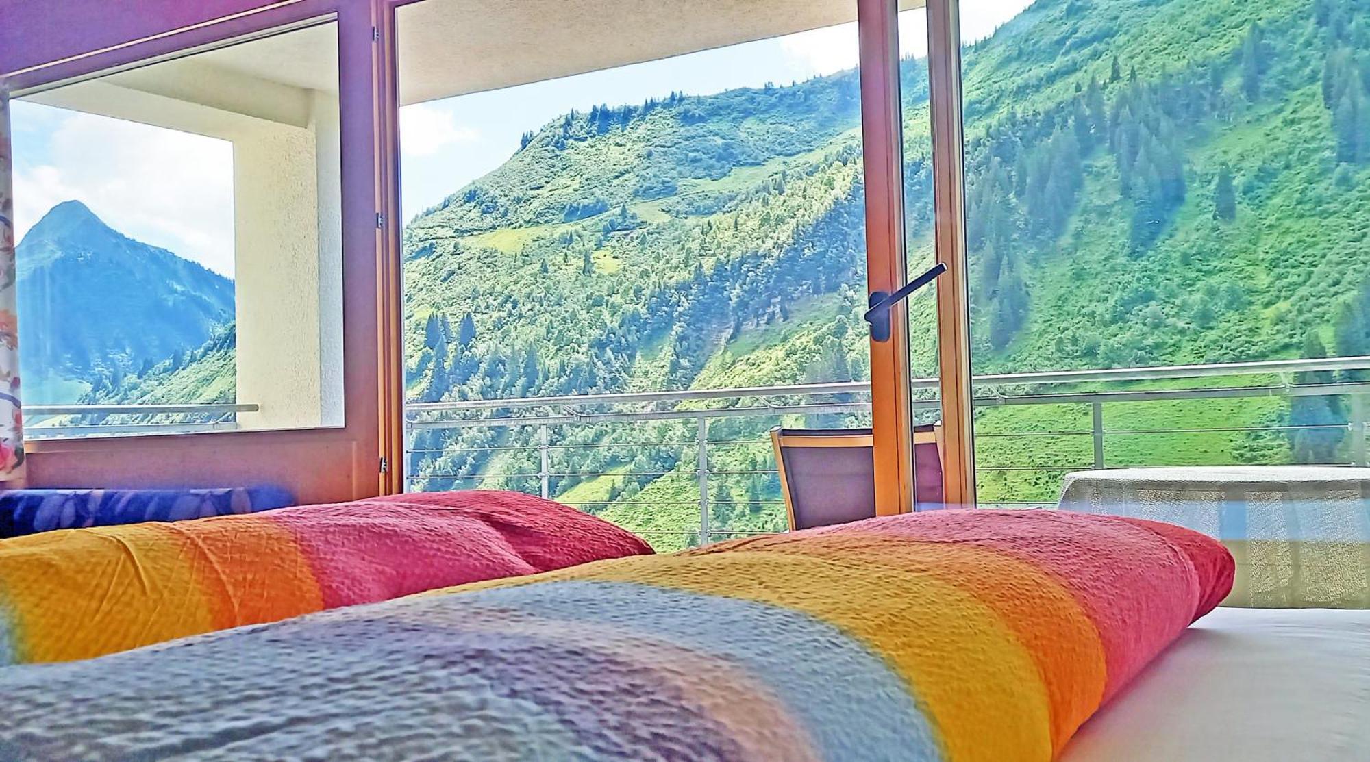 Appartements Garni Drei Wannen Дамюльс Екстер'єр фото